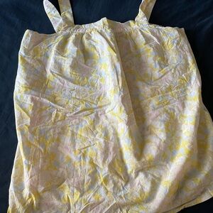 Maternity Cream and Floral Top